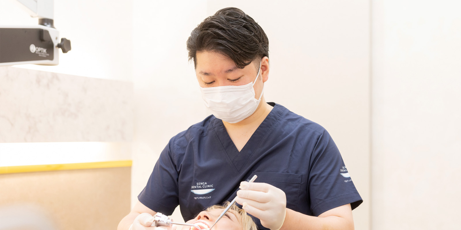 治療の痛みに対する医院の配慮について